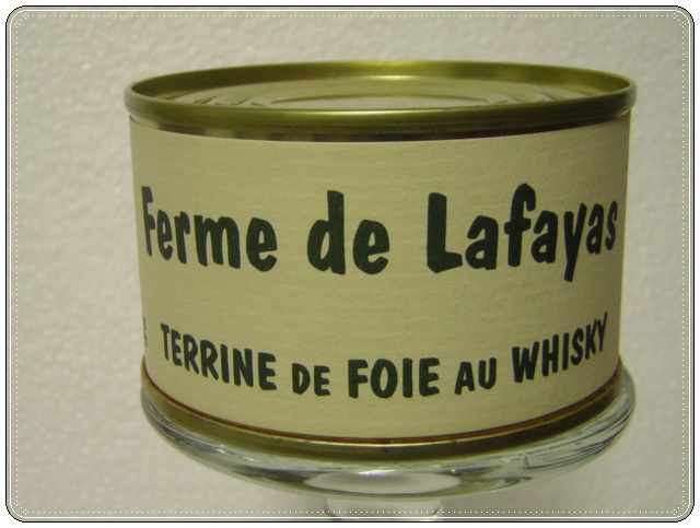 Terrine de foie au whisky 130 g